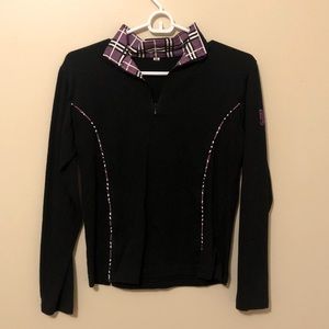 1/4 zip long sleeve shirt